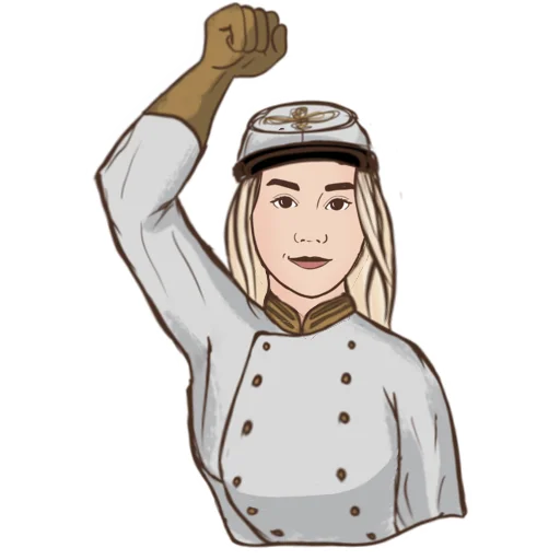 ✊ Стикер «CSA Girl» для Telegram