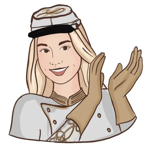 👏 Стикер «CSA Girl» для Telegram