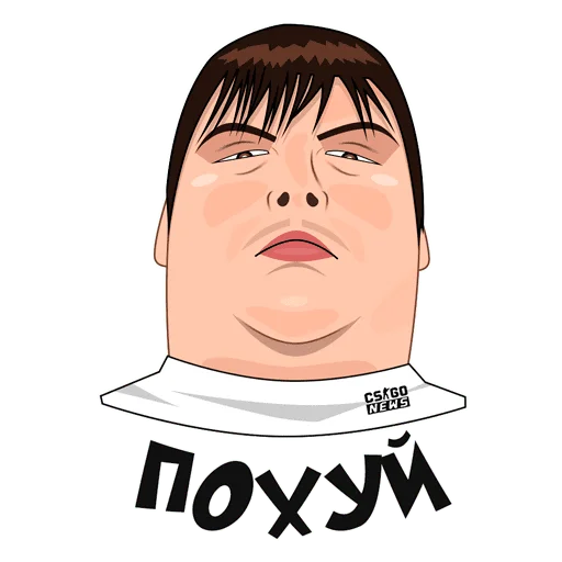😶 Стикер «Стикеры (CS GO NEWS)» для Telegram