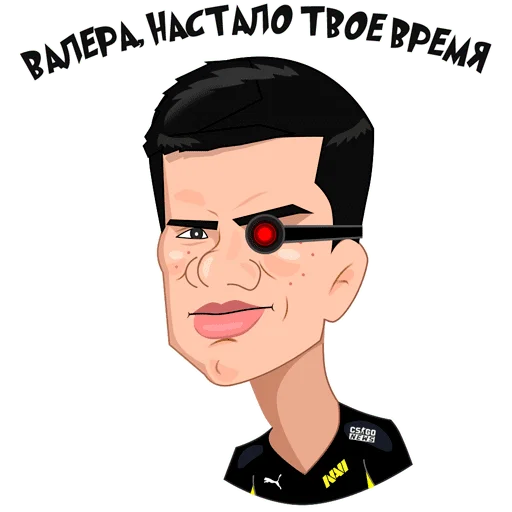 💀 Стикер «Стикеры (CS GO NEWS)» для Telegram