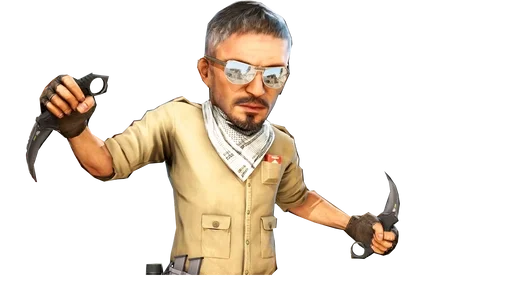 🔫 Стикер «CST» для Telegram