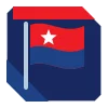 🚩 Эмодзи «КХЛ ЦСКА - иконки в стилистике хоккейной лиги цска» для Telegram