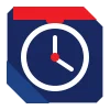 ⏱️ Эмодзи «КХЛ ЦСКА - иконки в стилистике хоккейной лиги цска» для Telegram