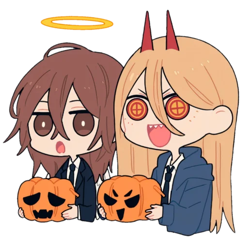 🎃 Стикер «𝖢𝗁𝖺𝗂𝗇𝗌𝖺𝗐 𝗆𝖺𝗇» для Telegram