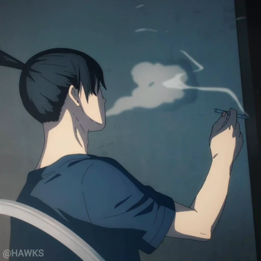 🚬 Стикер «Chainsaw Man-2» для Telegram