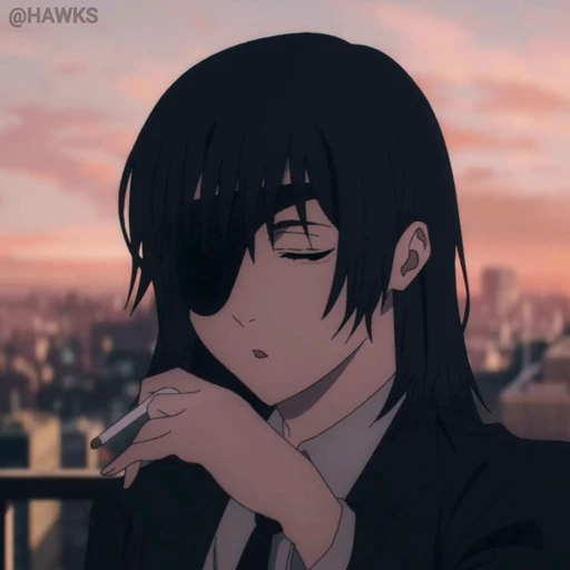 🚬 Стикер «Chainsaw Man-2» для Telegram