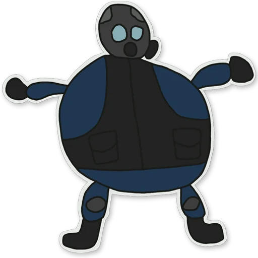 👽 Стикер «Poorly Drawn CSGO» для Telegram