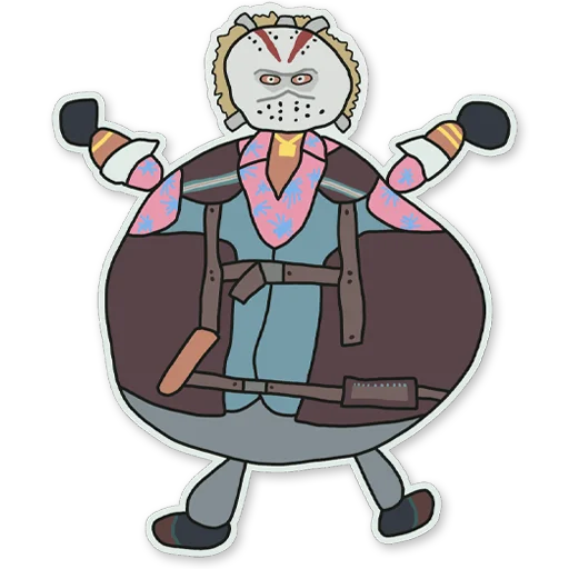 😶 Стикер «Poorly Drawn CSGO» для Telegram