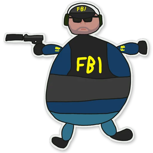 👮 Стикер «Poorly Drawn CSGO» для Telegram