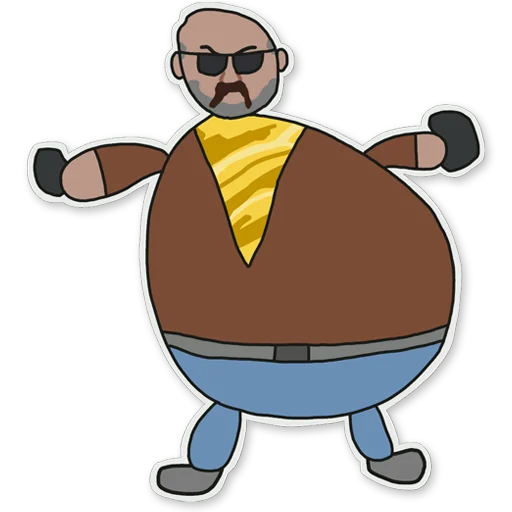 😎 Стикер «Poorly Drawn CSGO» для Telegram