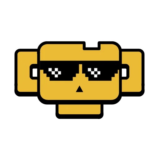😎 Стикер «Cube Pins» для Telegram