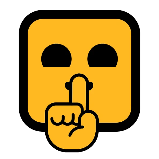 🤫 Стикер «Cube Pins» для Telegram