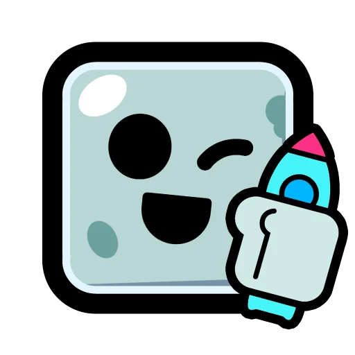 🌝 Стикер «Cube Pins» для Telegram