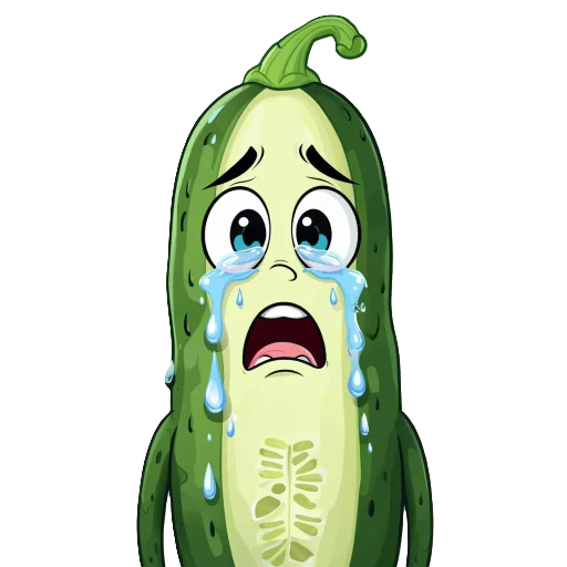 Стикерпак cucumber team для Telegram