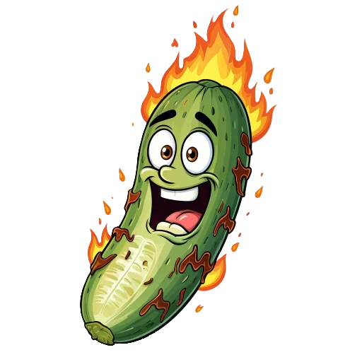 🔥 Стикер «cucumber team» для Telegram