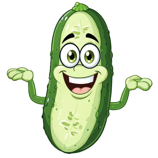 🤷 Стикер «cucumber team» для Telegram