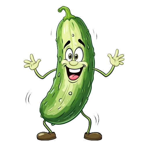 💃 Стикер «cucumber team» для Telegram