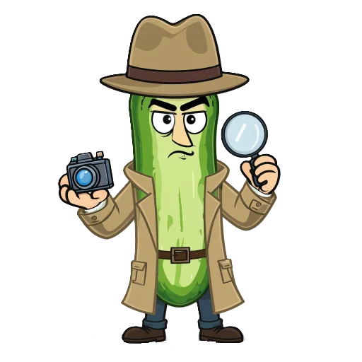 🕵‍♂️ Стикер «cucumber team» для Telegram