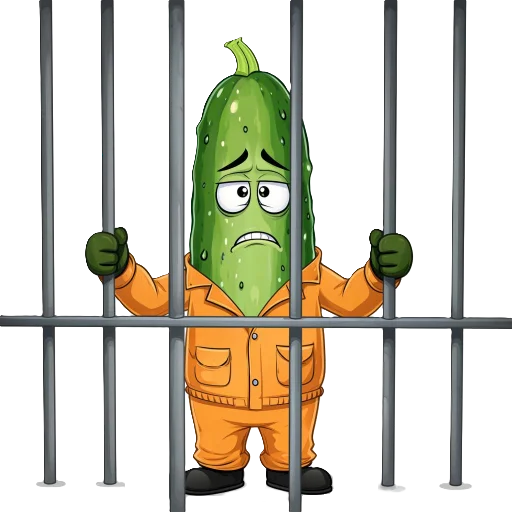 😒 Стикер «cucumber team» для Telegram