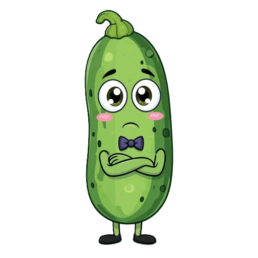 🙅 Стикер «cucumber team» для Telegram