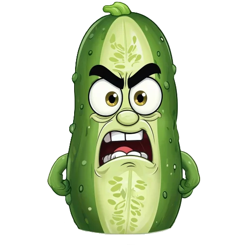 😡 Стикер «cucumber team» для Telegram