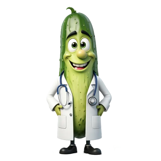 🧑‍⚕ Стикер «cucumber team» для Telegram