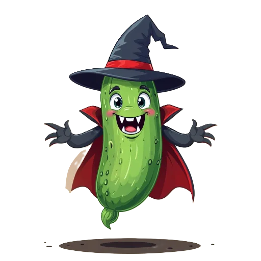 🧛 Стикер «cucumber team» для Telegram