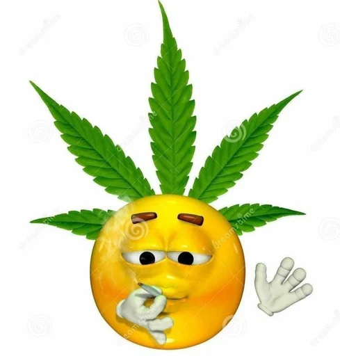 🌿 Стикер «Weed Cult» для Telegram