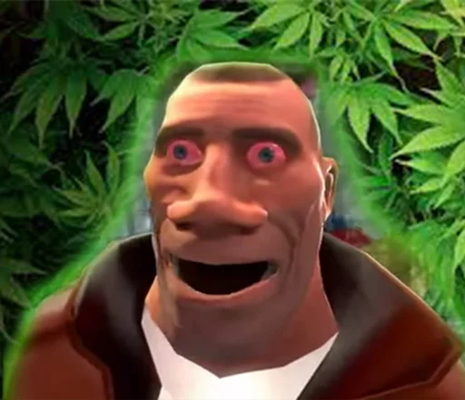 🌿 Стикер «Weed Cult» для Telegram