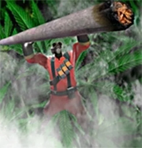 🌿 Стикер «Weed Cult» для Telegram