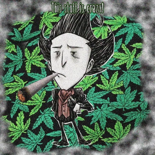 🌿 Стикер «Weed Cult» для Telegram
