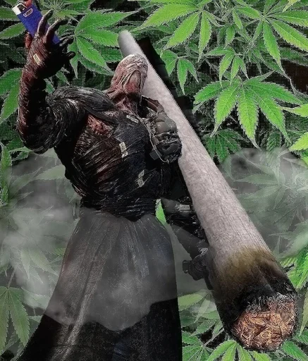 🌿 Стикер «Weed Cult» для Telegram