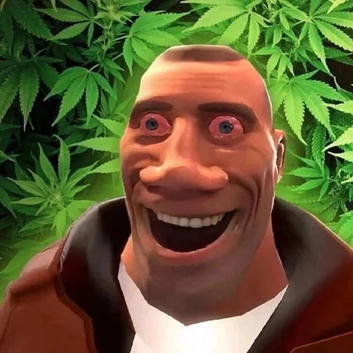 🌿 Стикер «Weed Cult» для Telegram