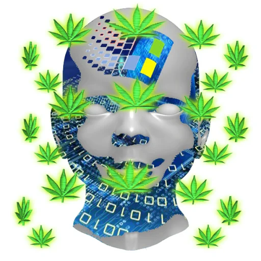 🌿 Стикер «Weed Cult» для Telegram