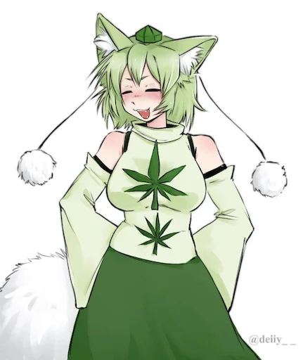 🌿 Стикер «Weed Cult» для Telegram