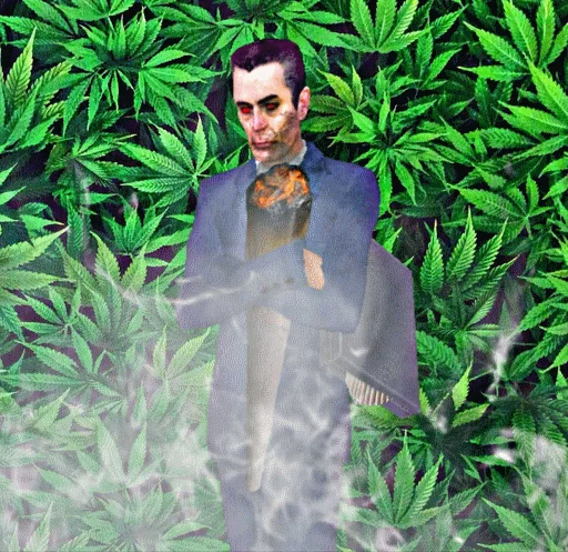 🌿 Стикер «Weed Cult» для Telegram