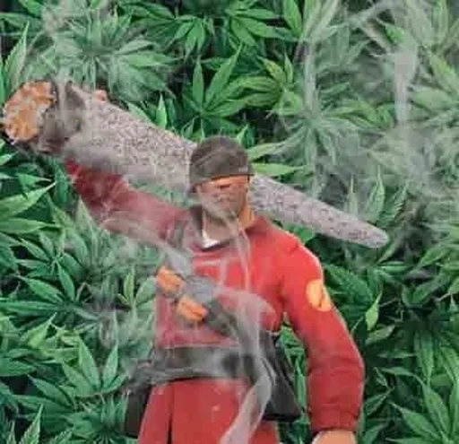 🌿 Стикер «Weed Cult» для Telegram