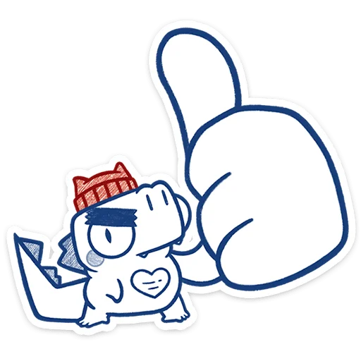 👍 Стикер «Кумбер» для Telegram