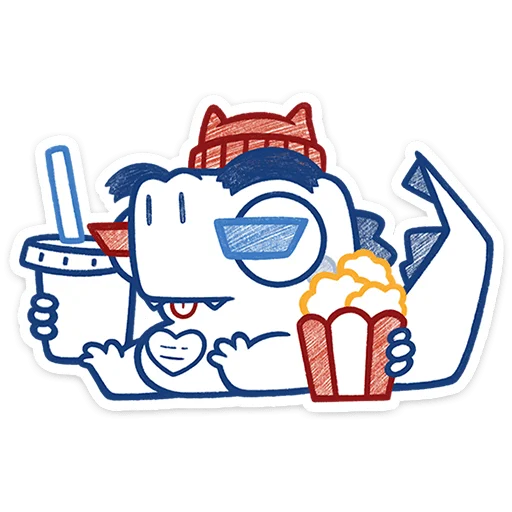 ⭐ Стикер «Кумбер» для Telegram