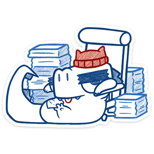 💪 Стикер «Кумбер» для Telegram