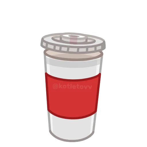 🥤 Стикер «Cum collection» для Telegram