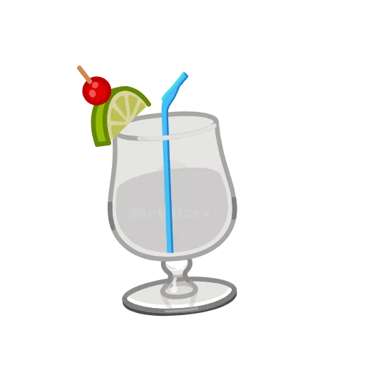🍹 Стикер «Cum collection» для Telegram