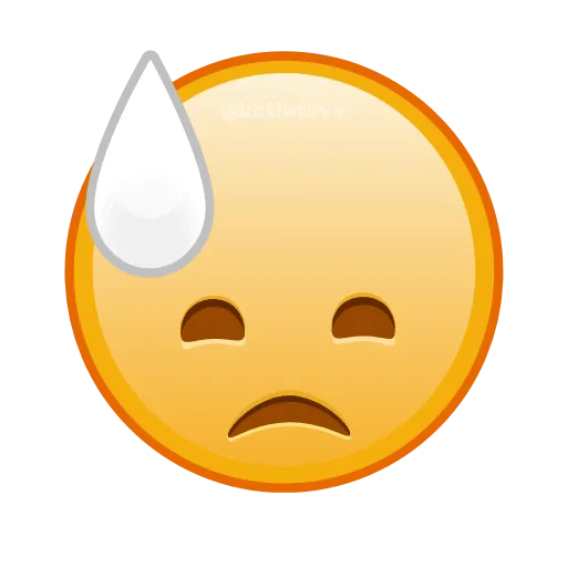 😓 Стикер «Cum collection» для Telegram