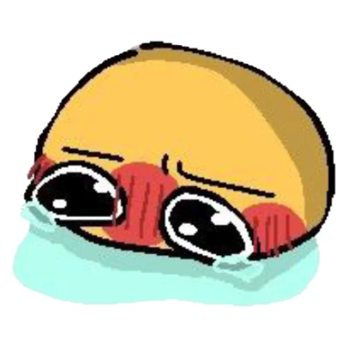 😢 Стикер «𝚌𝚞𝚛𝚜𝚎𝚍 𝚎𝚖𝚘𝚓𝚒𝚜» для Telegram