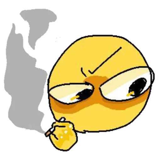🚬 Стикер «𝚌𝚞𝚛𝚜𝚎𝚍 𝚎𝚖𝚘𝚓𝚒𝚜» для Telegram
