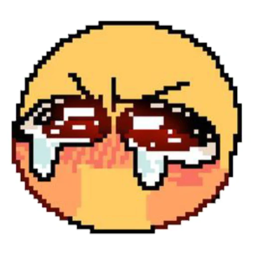 😠 Стикер «𝚌𝚞𝚛𝚜𝚎𝚍 𝚎𝚖𝚘𝚓𝚒𝚜» для Telegram