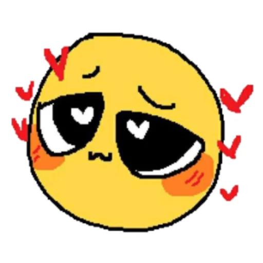 🥰 Стикер «𝚌𝚞𝚛𝚜𝚎𝚍 𝚎𝚖𝚘𝚓𝚒𝚜» для Telegram