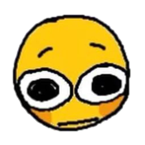 😳 Стикер «𝚌𝚞𝚛𝚜𝚎𝚍 𝚎𝚖𝚘𝚓𝚒𝚜» для Telegram