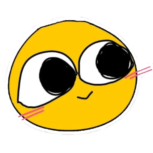 ☺️ Стикер «𝚌𝚞𝚛𝚜𝚎𝚍 𝚎𝚖𝚘𝚓𝚒𝚜» для Telegram