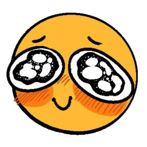 🥺 Стикер «𝚌𝚞𝚛𝚜𝚎𝚍 𝚎𝚖𝚘𝚓𝚒𝚜» для Telegram